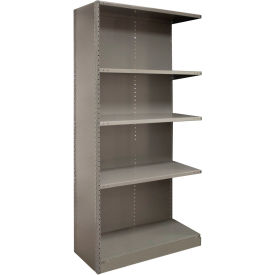 Lyon® 2000 5 Shelf Closed Steel Shelving Angle Post 48