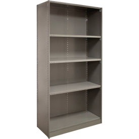 Lyon® 2000 5 Shelf Closed Steel Shelving Beaded Post 48