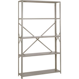 Lyon® 8000 5 Shelf Open Steel Shelving 48