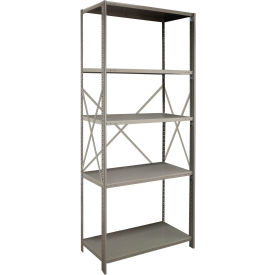 Lyon® 2000 5 Shelf Open Steel Shelving 36
