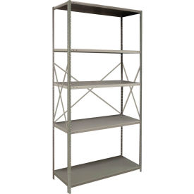 Lyon® 2000 5 Shelf Open Steel Shelving 48