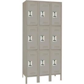 Lyon® Standard 3-Tier Locker 45
