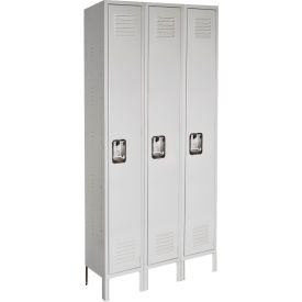 Lyon® 1-Tier 3 Door Antimicrobial Locker 54