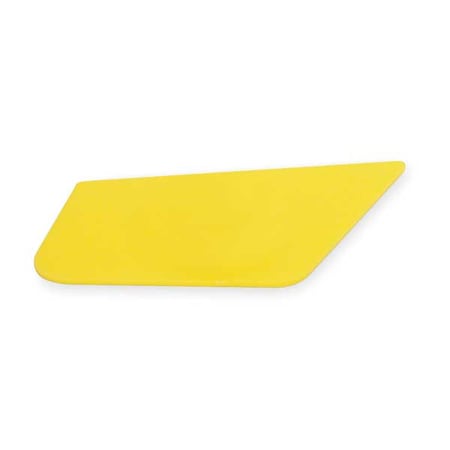 Plastic Bin & Tub Cart Bin Divider, Yellow, 4 in H, 18 PK MPN:NF3445BWYB-18
