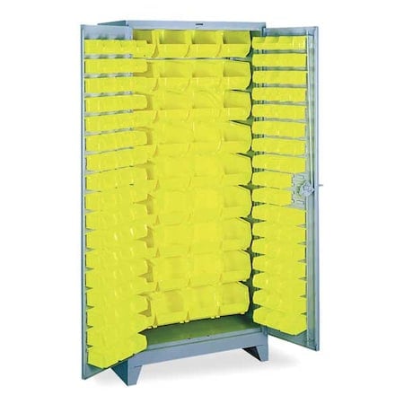 Extra-Heavy Duty Bin Cabinet, 36 in W, 82 in H, 21