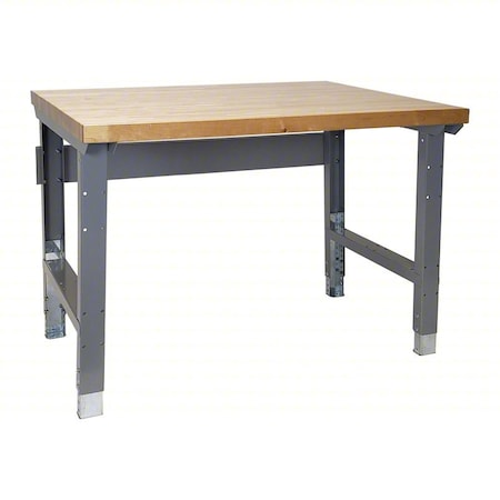Adjustable Workbench, Gray, Steel MPN:DD232540A