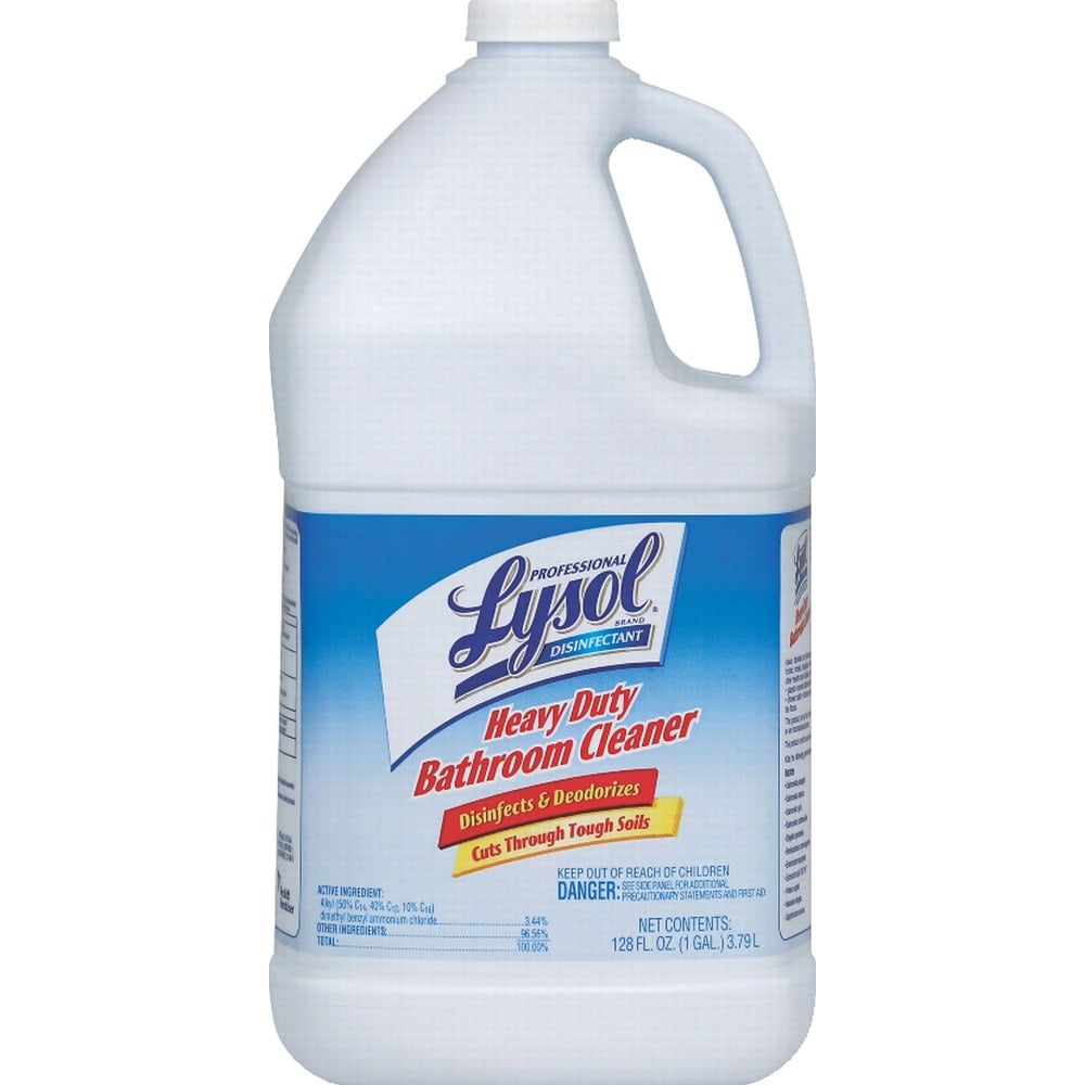 Lysol Professional Disinfectant Heavy Duty Bathroom Cleaner Concentrate, 1 Gallon (Min Order Qty 2)