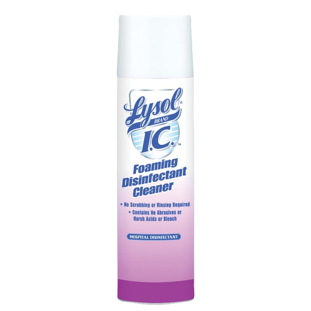 Lysol I.C. Foam Disinfectant Cleaner, 24 Oz. (Min Order Qty 3)