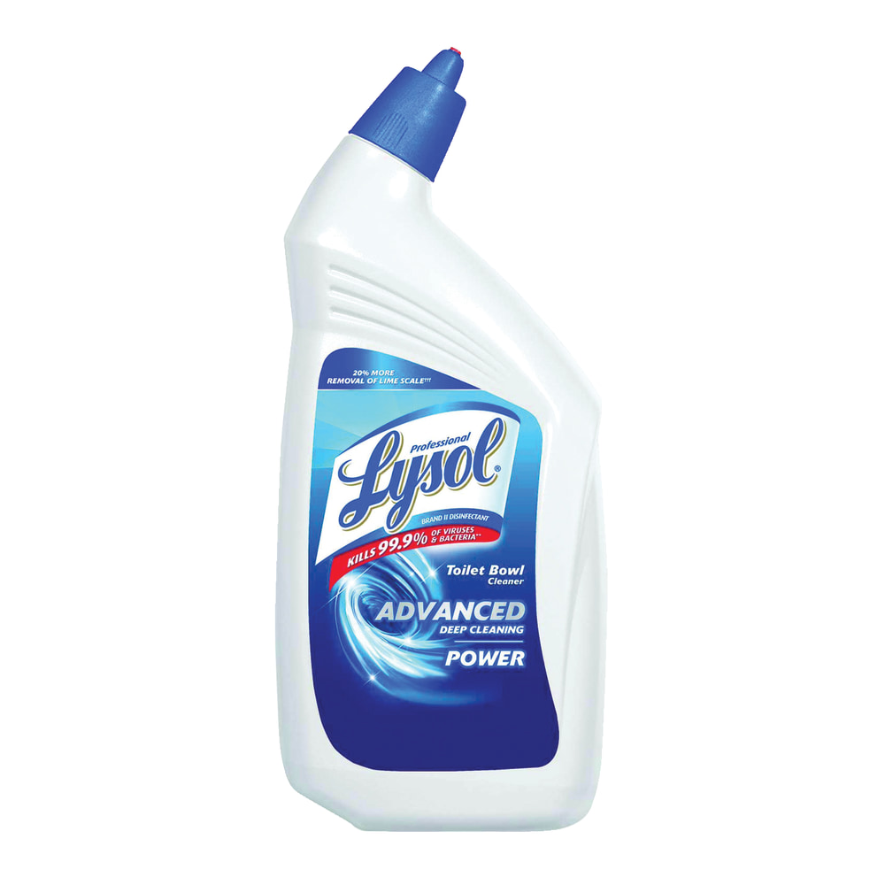 Lysol Professional Disinfectant Power Toilet Bowl Cleaner, 32 Oz., Case Of 12