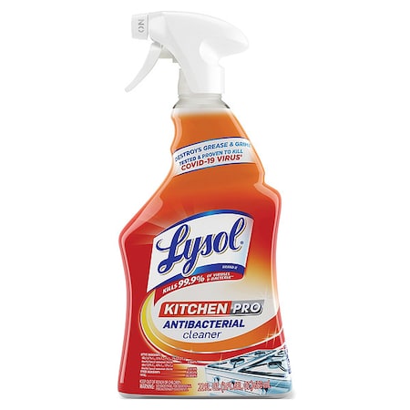 Kitchen Cleaner, Trigger Spray Bottle, 22 oz, Citrus, 9 PK MPN:79556
