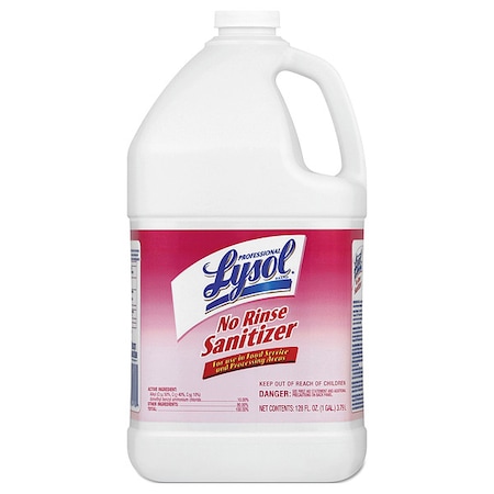 Sanitizer, 1 gal. Jug, Unscented, 4 PK MPN:RAC74389