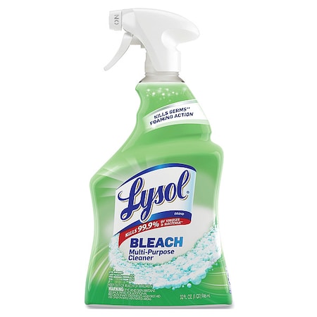 All Purpose Cleaner, 32 oz. Trigger Spray Bottle, Slight Chlorine, Tan, 12 PK MPN:REC 78914