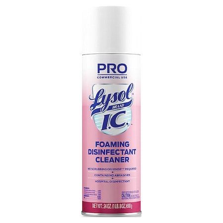 Cleaner and Disinfectant, 24 oz. Aerosol Spray Can, Fresh, 12 PK MPN:REC95524