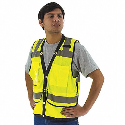 High Visibility Vest Yellow S MPN:75-3207-S