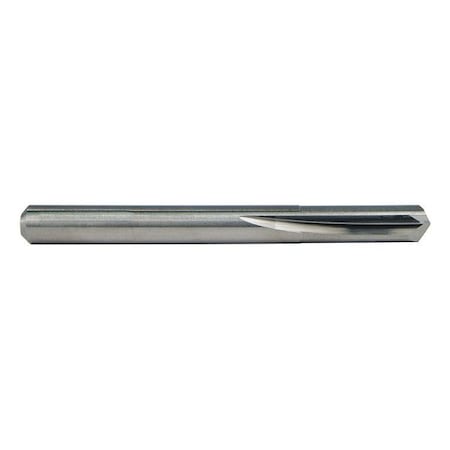 Screw Machine Drill Bit, #52 Size, 135 Degrees Point Angle, Solid Carbide, Uncoated Finish MPN:20006350