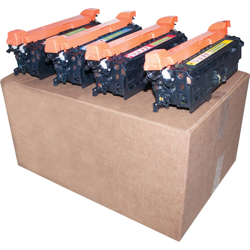 M&A Global Remanufactured Black And Cyan, Magenta, Yellow Toner Cartridge Replacement For HP 504A, CE250A, CE251A, CE252A, CE253A, Pack Of 4 MPN:CE250A/CE251A/CE252A/CE253A PK