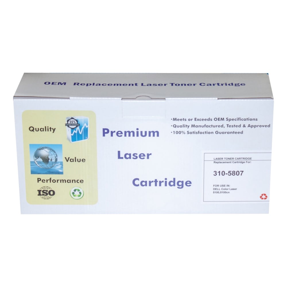 M&A Global Remanufactured Black Toner Cartridge Replacement For Dell GG577, 310-5807 MPN:310-5807-CMA