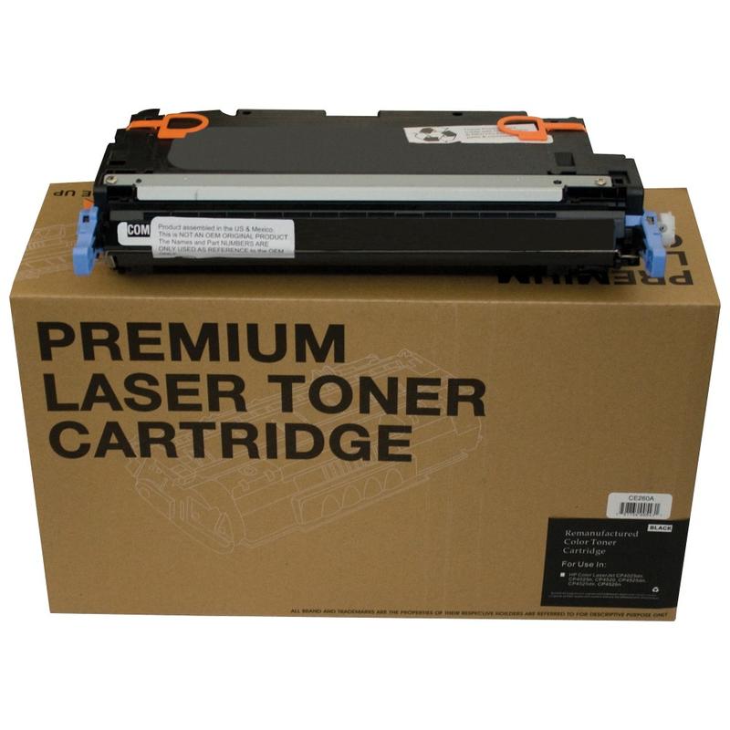 M&A Global Remanufactured Black Toner Cartridge Replacement For HP 647A, CE260A, CE260A-C MPN:CE260A-C