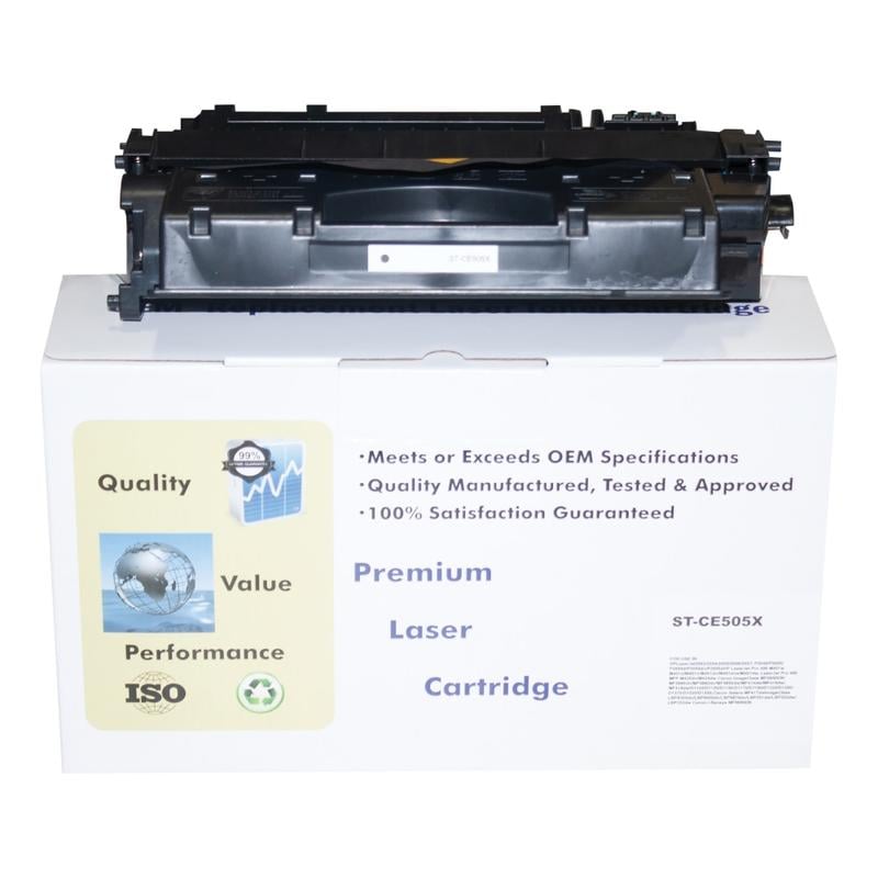 M&A Global Remanufactured Black High Yield Toner Cartridge Replacement For HP 05X, CE505X, CE505X-CMA MPN:CE505X-CMA