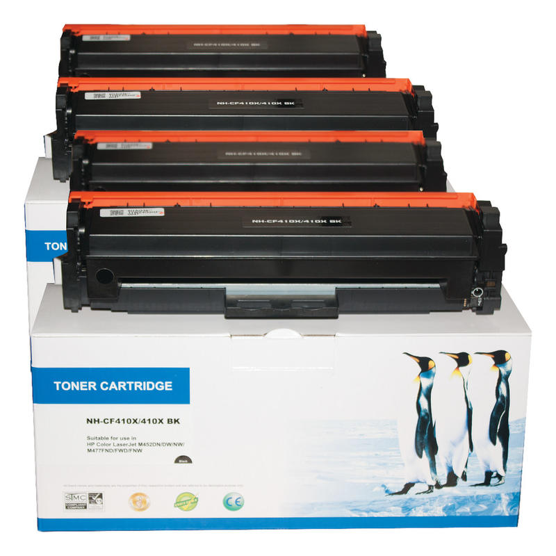 M&A Global Remanufactured High-Yield Black Toner Cartridge Replacement For HP 410X, CF410X, Pack Of 4, CF410X CMA MPN:CF410X - 4 PACK BLK CMA