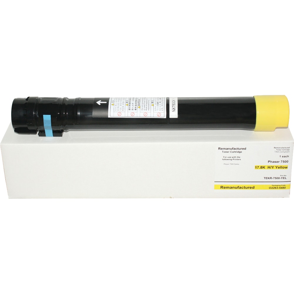 M&A Global Remanufactured Black High Yield Toner Cartridge Replacement For Xerox 106R01438, 106R01438-CMA MPN:COM XER106R01439 BLK