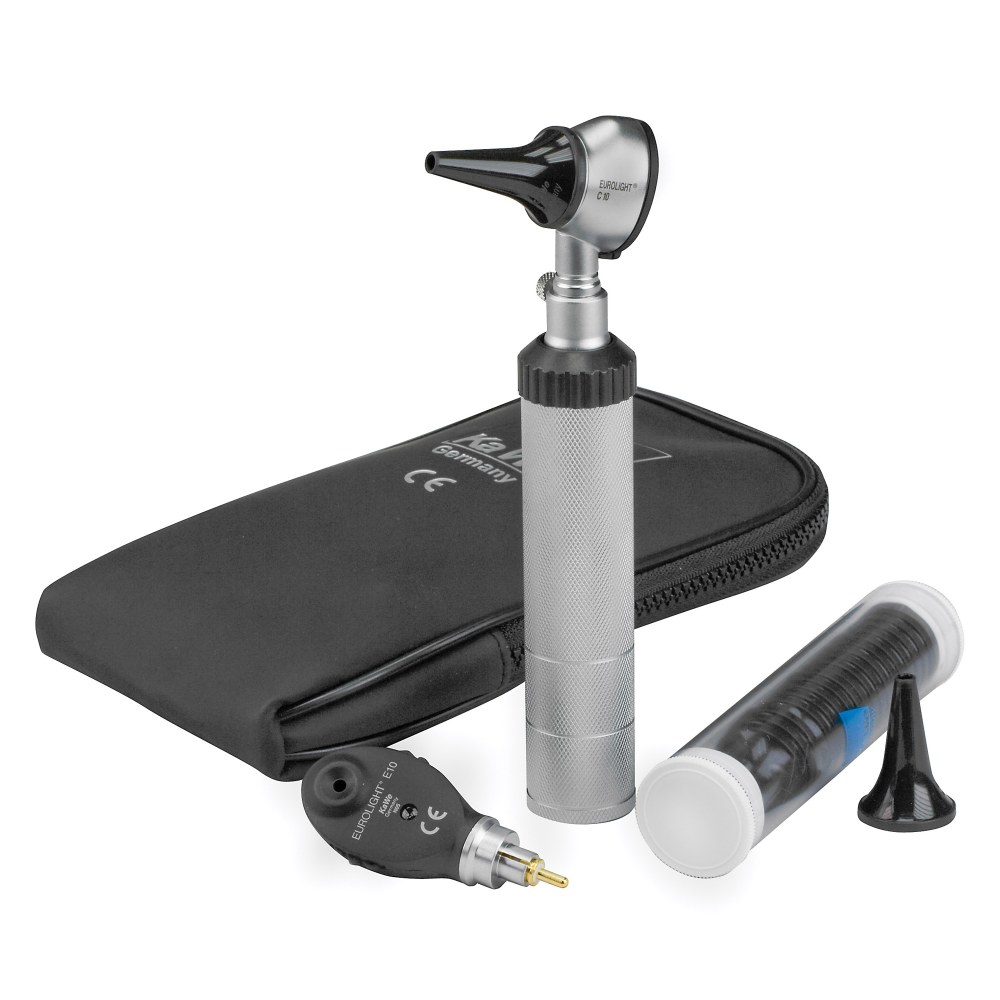 KaWe EUROLIGHT C10 Ophthalmoscope/Otoscope Combination Kit MPN:20-864-000