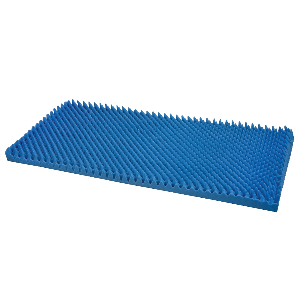DMI Convoluted Foam Mattress Topper, Queen, Blue MPN:552-7948-0052