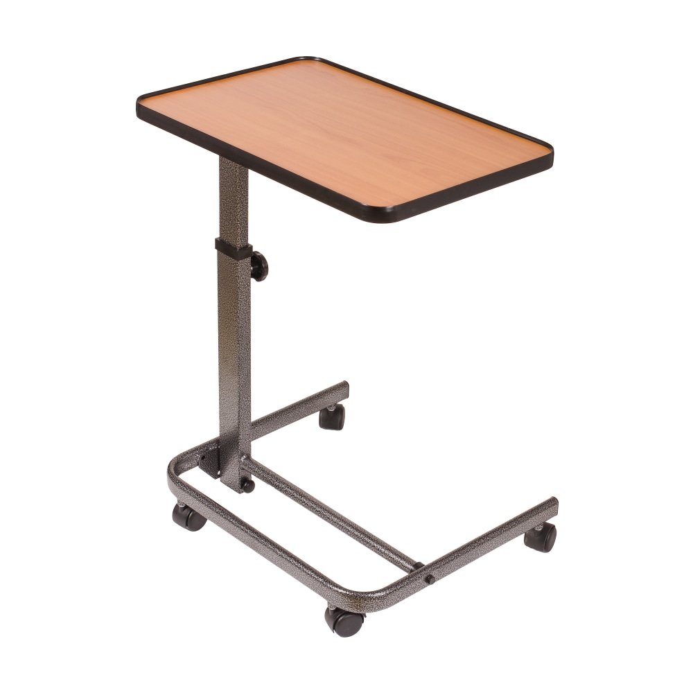 DMI Deluxe Tilt-Top Overbed Table, 38inH x 23inW x 15inD, Brown MPN:553-4056-0400