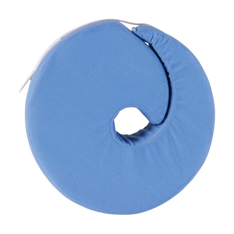 DMI Foot-Elevation Foam Cushion Pillow, 12inH x 12inW x 4inD, Blue MPN:555-8072-0121