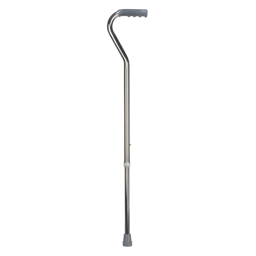 Brazos DMI Adjustable Offset-Handle Aluminum Walking Cane, 31in - 40in, Silver MPN:502-1305-0600