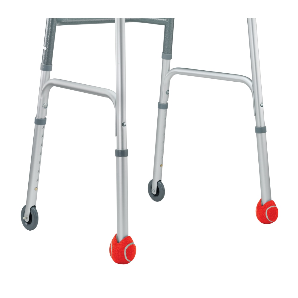 Walkerballs Walker Tennis Ball Glides, Red, Pack Of 2 MPN:510-1035-0800