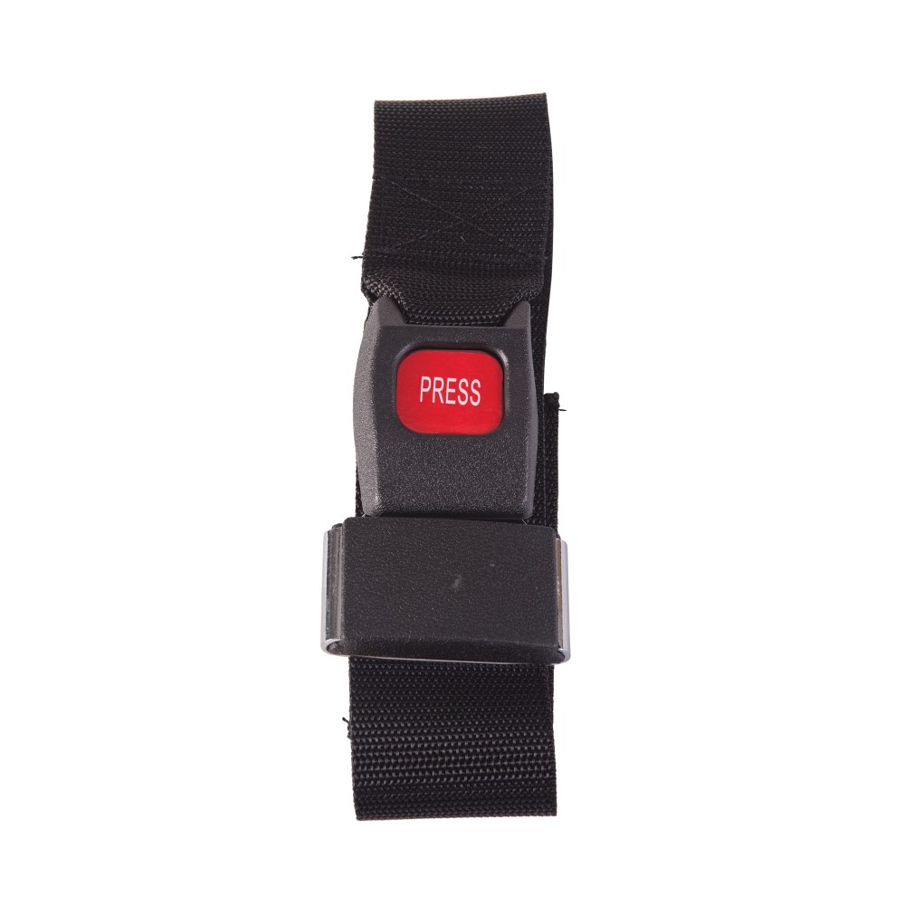 DMI Wheelchair Safety Strap Seatbelt, 48in, Black MPN:517-5013-0200