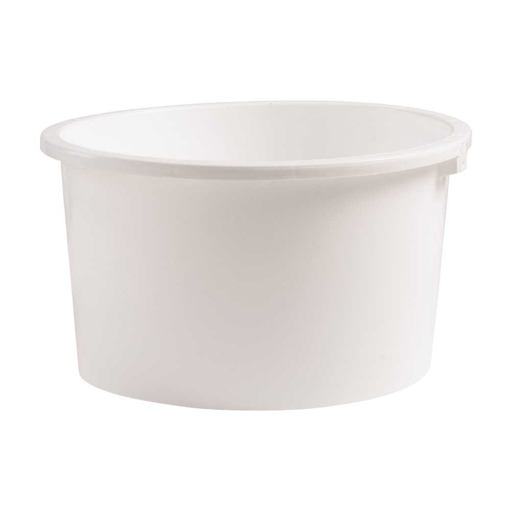 DMI Universal Freestanding Commode Replacement Splash Guard, 6inH x 8inW x 8inD, White MPN:520-1251-1900