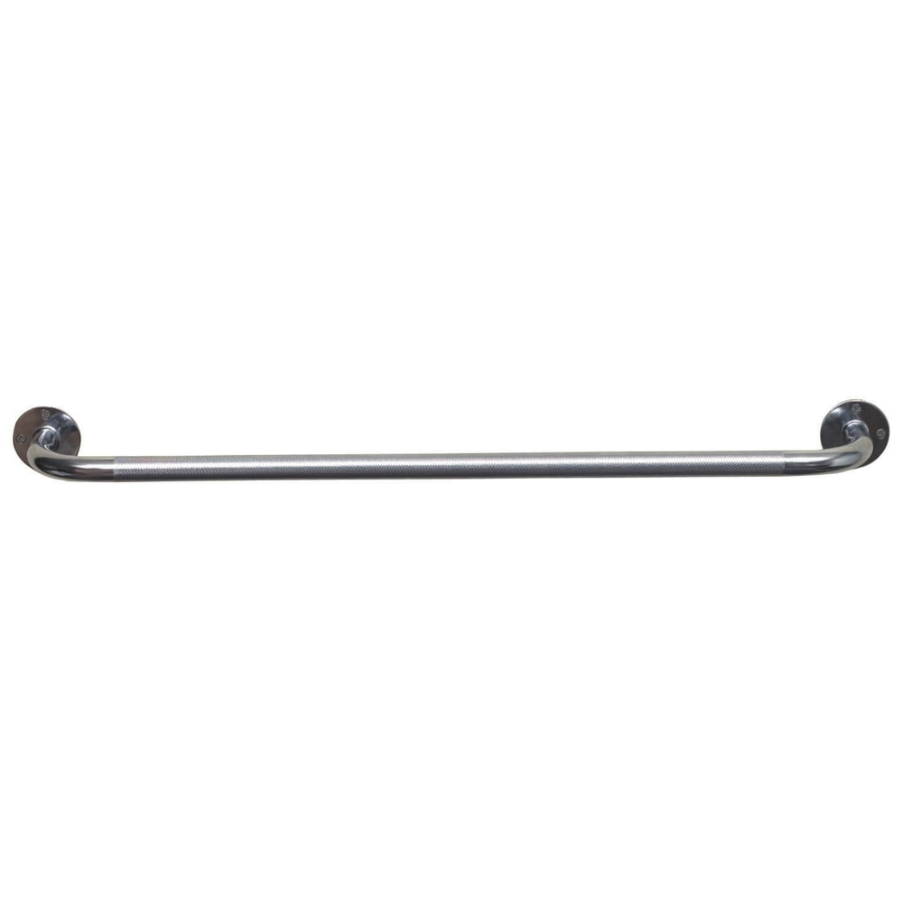 DMI Steel Knurled Grab Bar, 32inH x 2inW x 3inD, Silver MPN:521-1570-0632