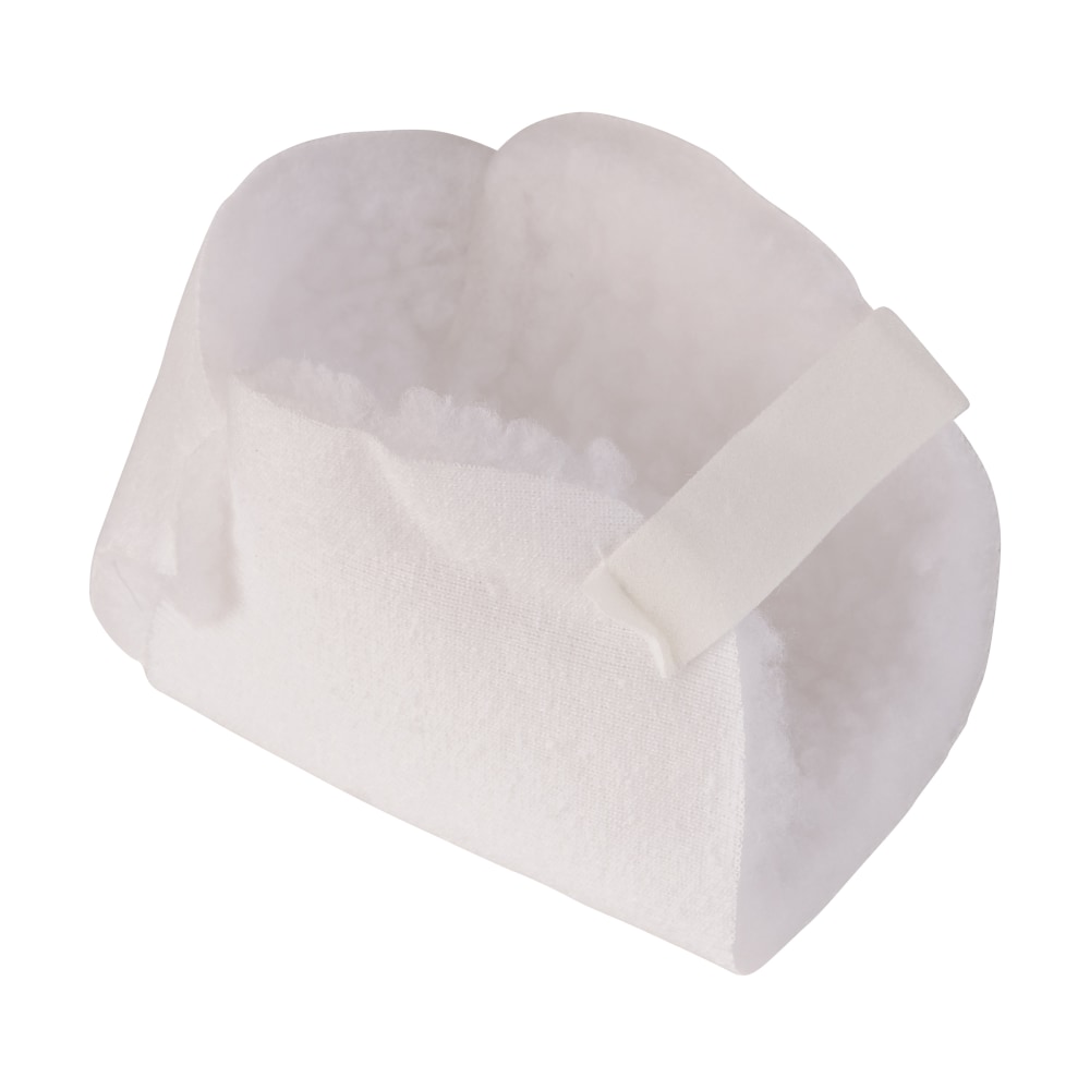 DMI Heel Protectors With Strap, 5inH x 2inW x 1inD, White, Pack Of 2 MPN:555-8070-1900
