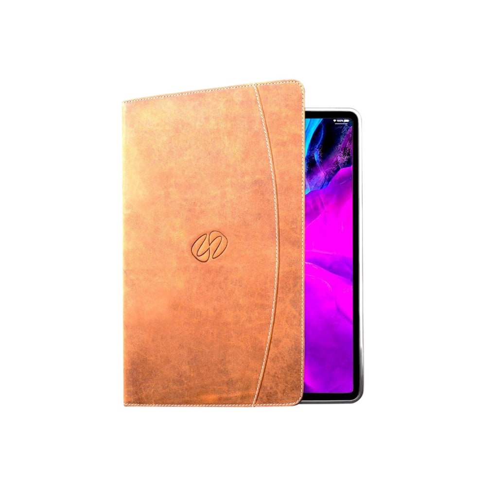 MacCase Premium - Flip cover for tablet - leather - vintage - 11in - for Apple 11-inch iPad Pro (2nd generation) MPN:LG2-11FL-VN