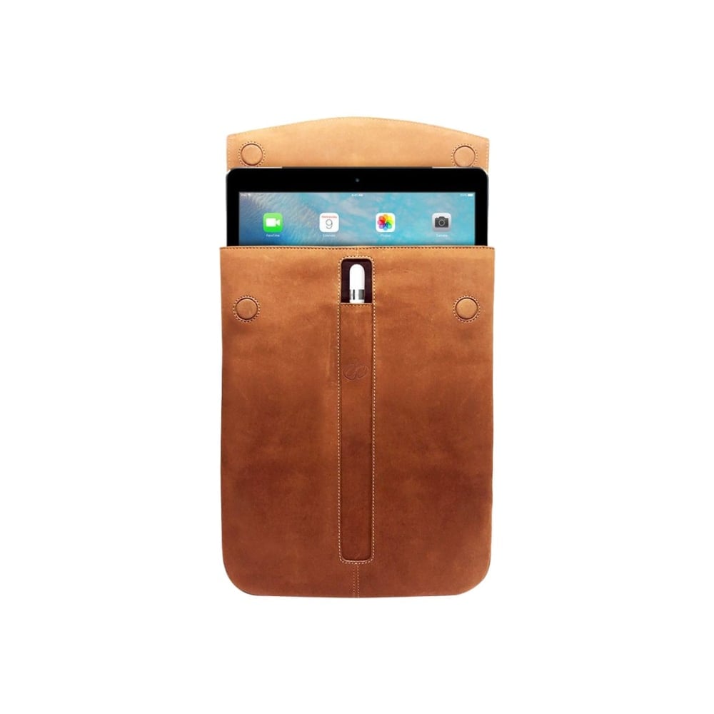 MacCase Premium - Protective sleeve for tablet - leather - vintage - 12.9in - for Apple 12.9-inch iPad Pro (1st generation, 2nd generation) MPN:LPSL12.9-VN
