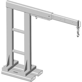 M&W Adjustable Reach Over Boom Crane 12