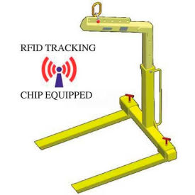 M&W Adjustable Pallet Lifter - 4000 Lb. Capacity 12412