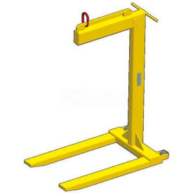M&W Wheeled Dual Bale Lift Pallet Lifter - 2000 Lb. Capacity 14538