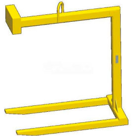 M&W Fixed Bale Lift Pallet Lifter - 6000 Lb. Capacity 14629
