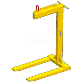M&W Dual Bale Pallet Lifter Yellow - 8000 Lb. Capacity 16664