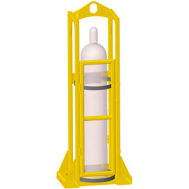 M&W 1-Tank Bottle Lifter Yellow - 500 Lb. Capacity 20199