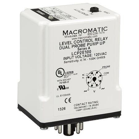 Liquid Level Relay MPN:LCP2E100-G