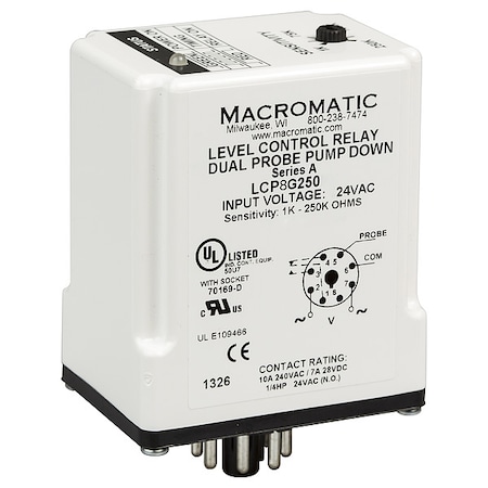 Liquid Level Relay MPN:LCP8G250-G