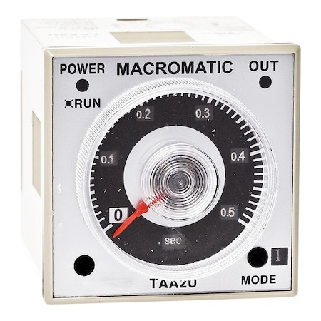 Time Delay Relay, Octal, 6 Functions 100 to 240V DC, 24 to 240V AC, DPDT MPN:TAA2U-G