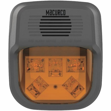Horn Strobe Alarm, 4-3/4