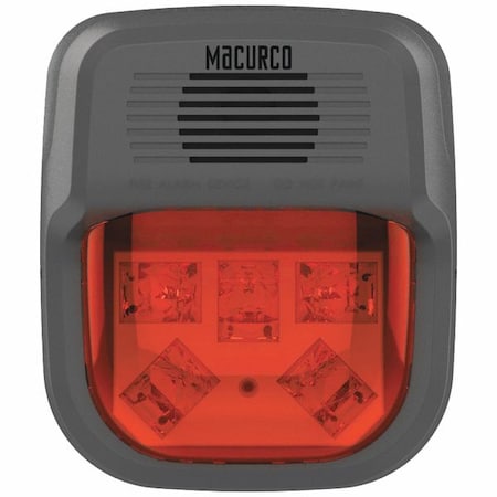 Horn Strobe Alarm, 4-3/4