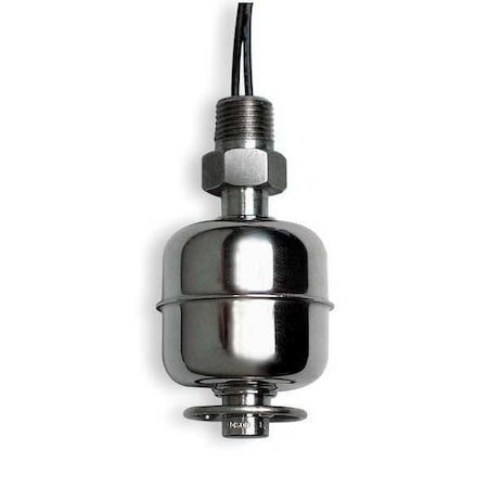 Alternator Closed Liquid Level Switch, Selectable, 240VAC, 300 psi Max Pressure, Stainless Steel MPN:M5000