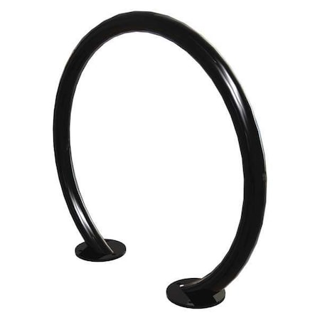 Bike Rack, Blk, (2)Bikes, 32-3/8in.H, 3in.W MPN:QS-ORN-2-SF-B